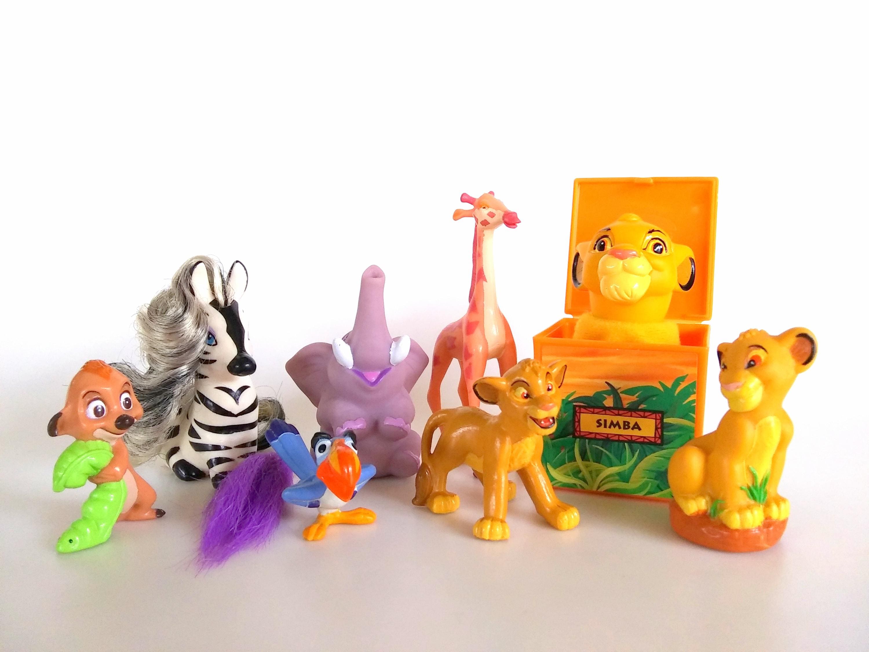 Vintage Disney the Lion King Assorted Figures Simba X3