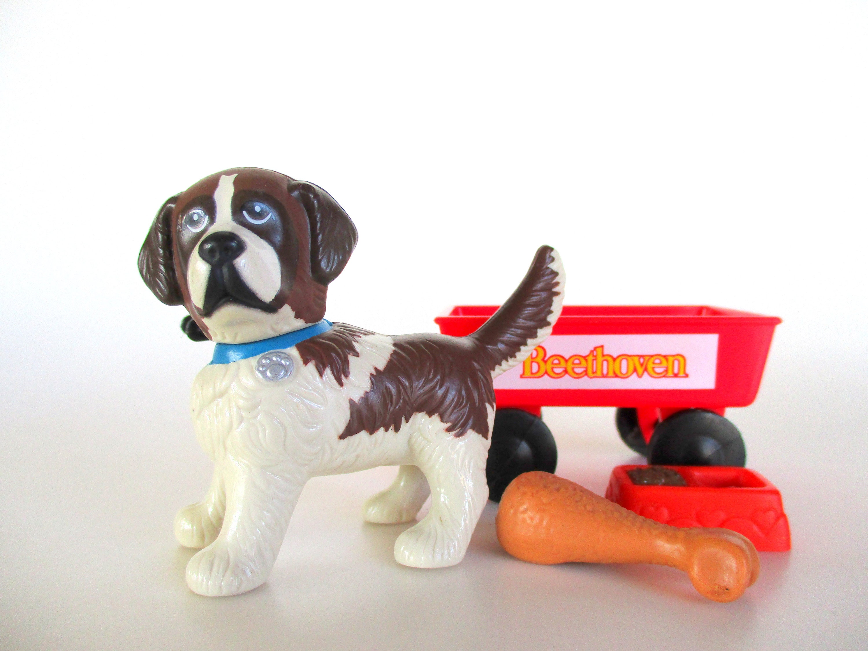 Vintage Littlest Pet Shop Beethoven Tug 'n Play Dog 