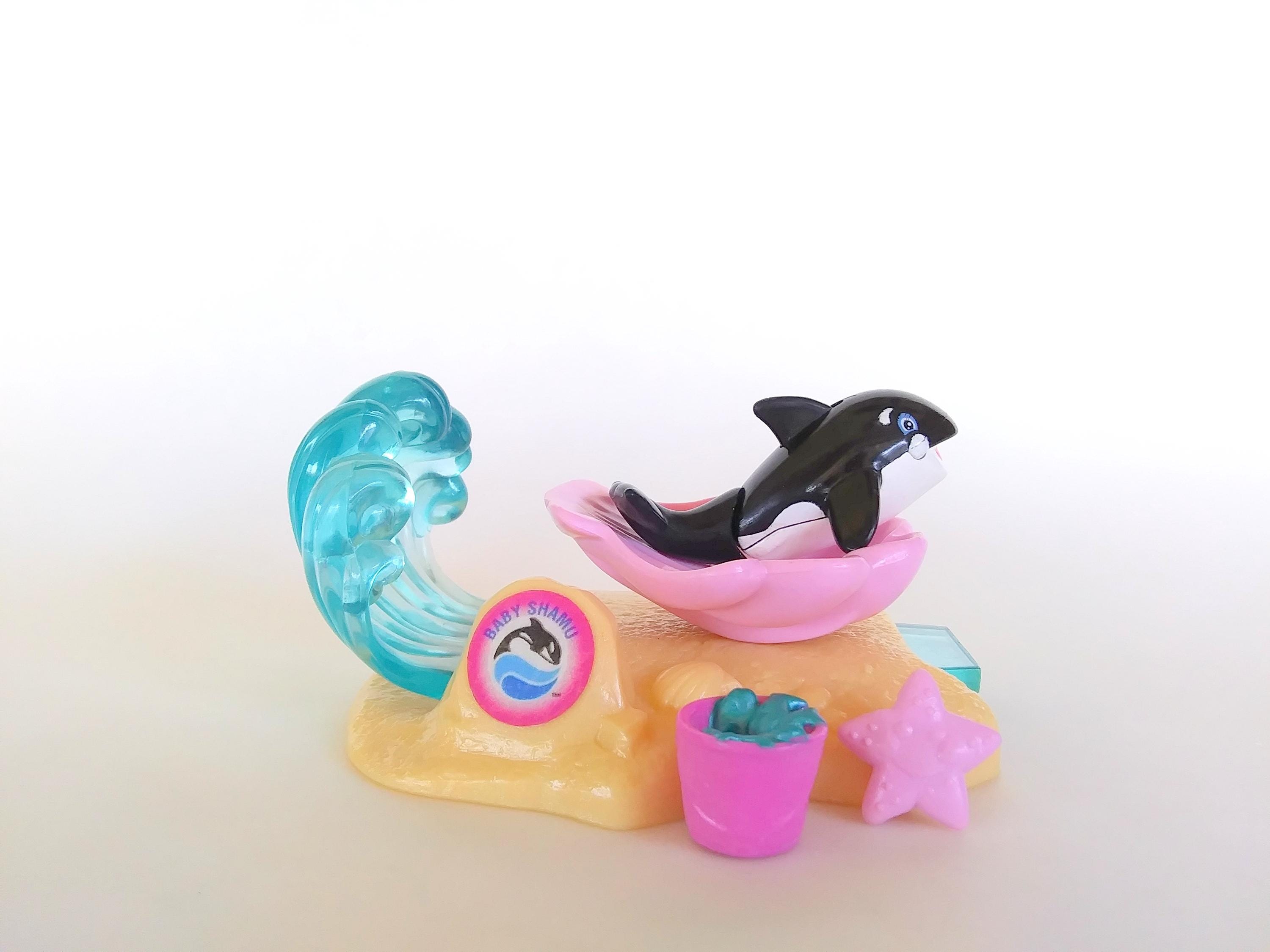 【90‘s vintage 20471120Hyoma soft toy♪新品】 Vintage Littlest Pet Shop Baby Shamu Playset: Kenner Sea World