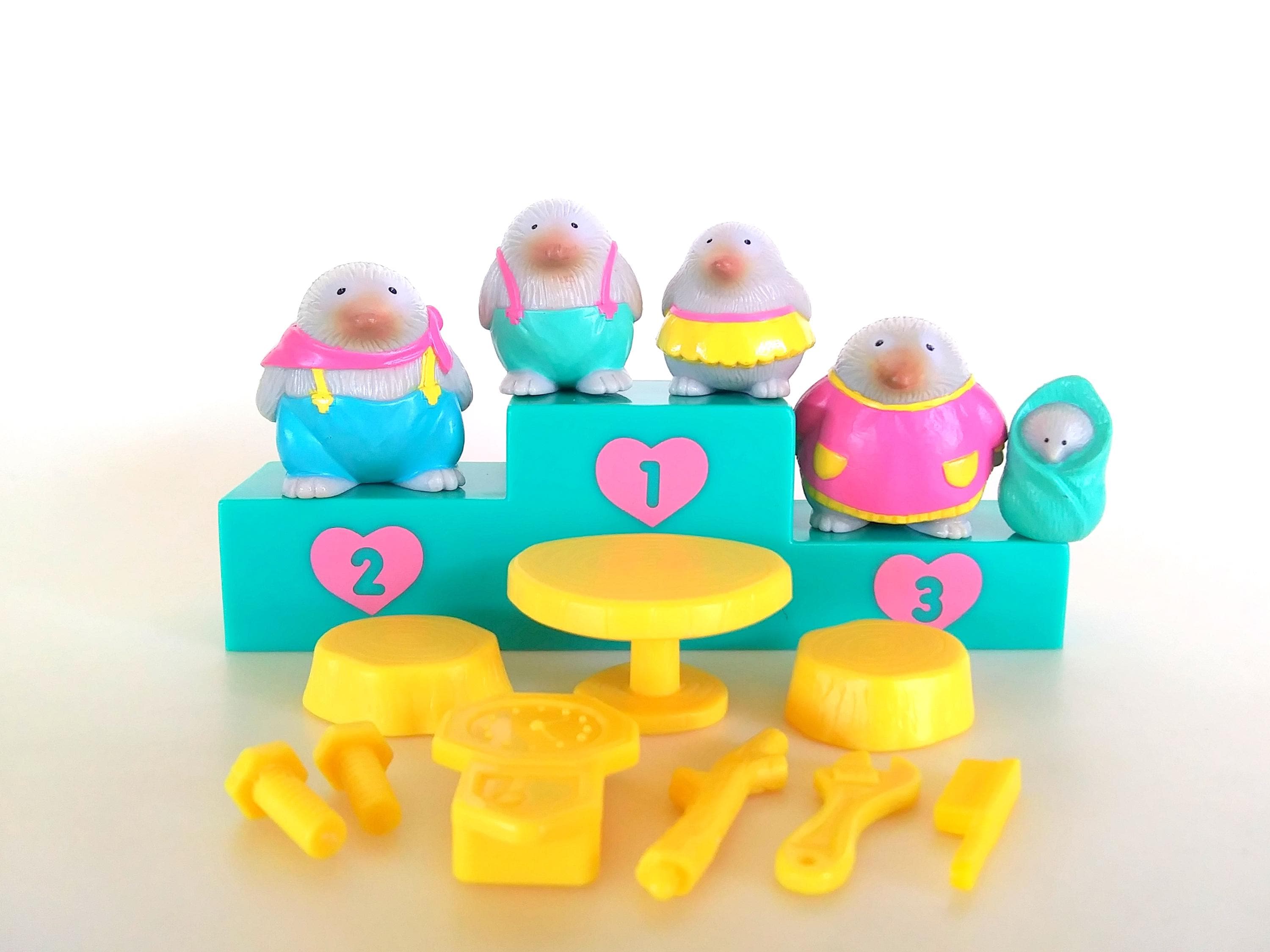 タカラ　フリフリモルモーリー Vintage Takara Furry Families Mole Family and Accessories