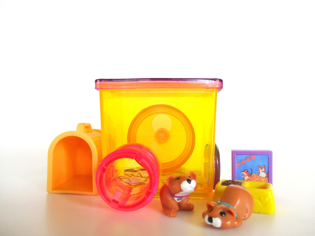 Vintage Littlest Pet Shop Hamster Playset by Kenner Retro 90s Etsy