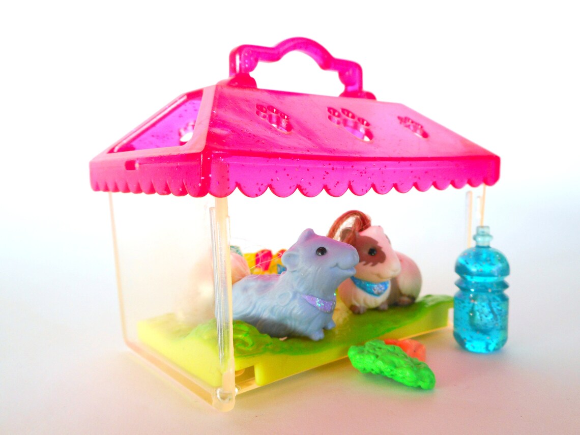 Vintage Littlest Pet Shop Thirsty Guinea Pigs with DrinkItUp Etsy