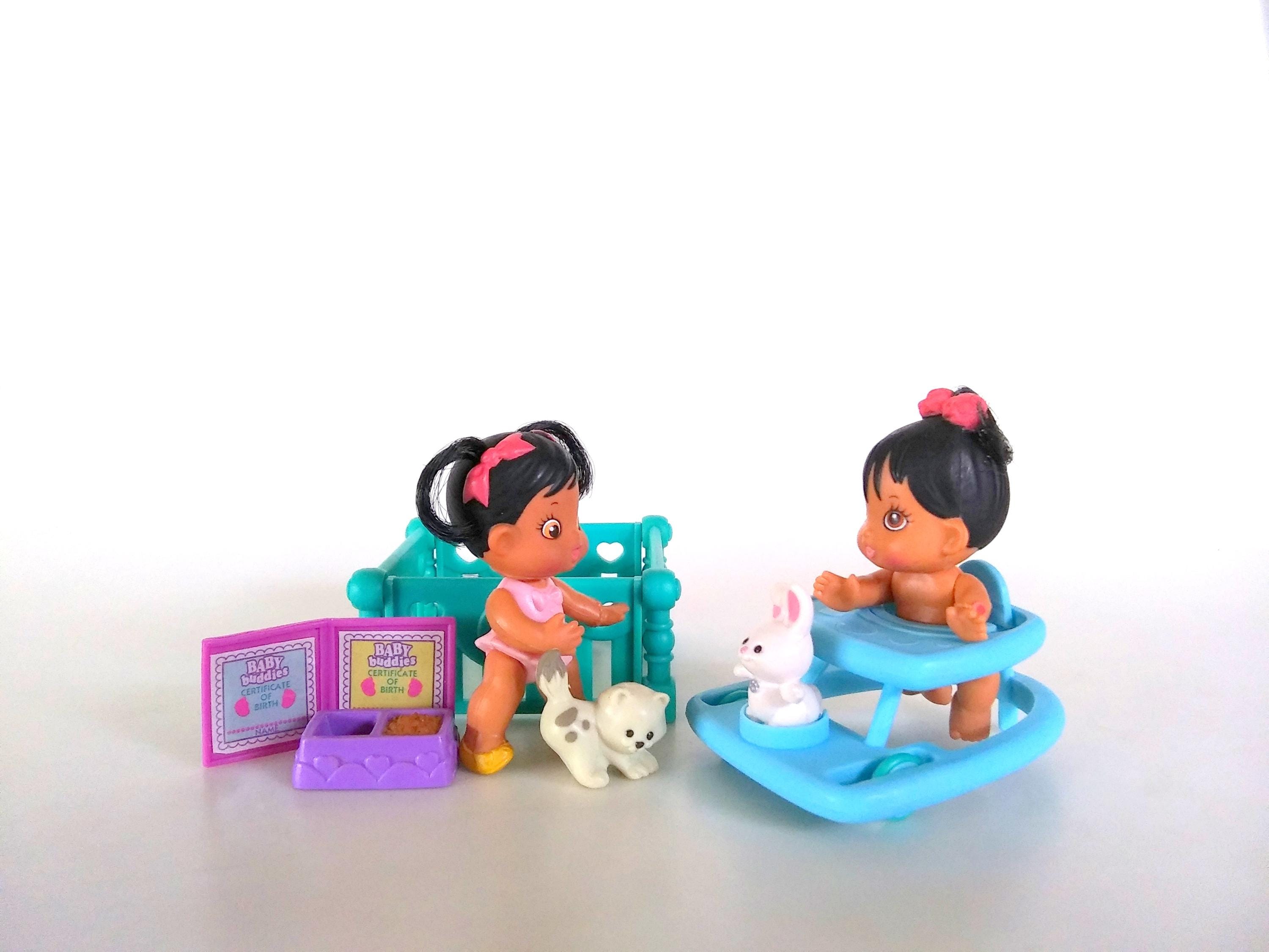 アンティーク／米 ケナー社 ベビーバディズ／BABY buddies Vintage Kenner Baby Buddies Walk 'n Crawl Twins Doll Playset Retro