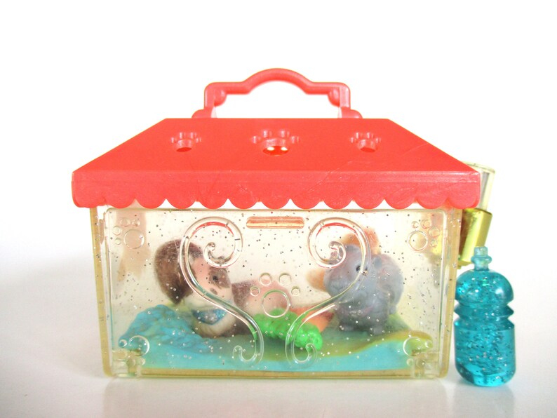 Vintage Littlest Pet Shop Thirsty Guinea Pigs with DrinkItUp Etsy