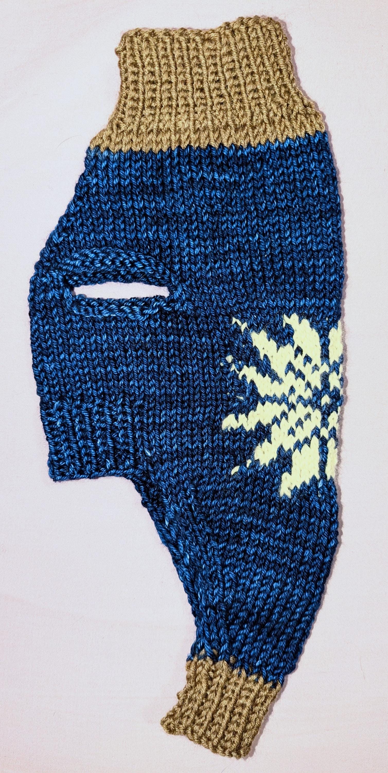 Kitten Note Knitted Sweater