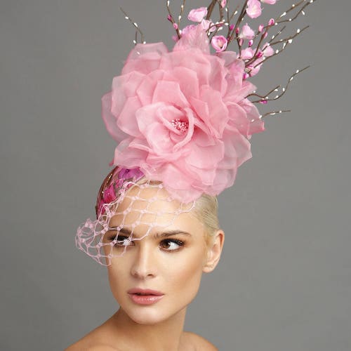 Pink Cherry Blossom Headpiece Cherry 