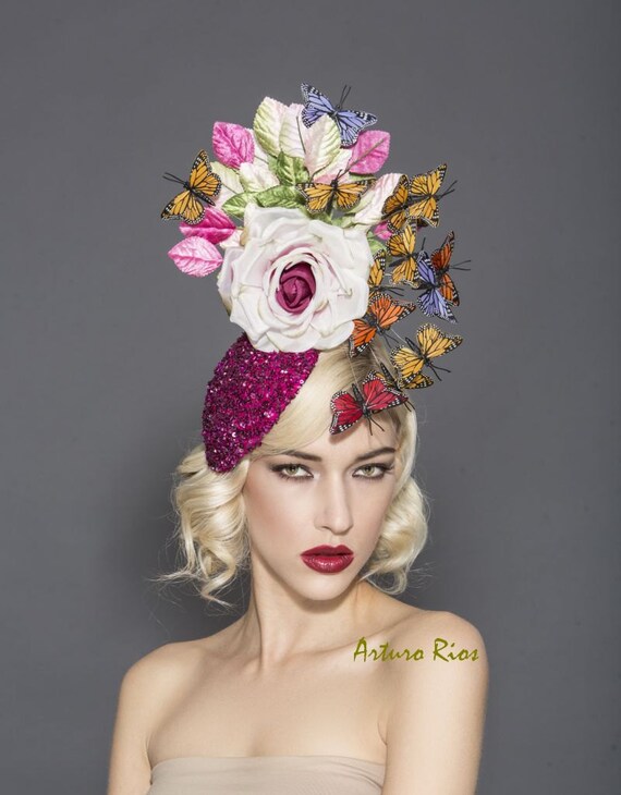 Luxe Butterfly Teaser-Fuchsia