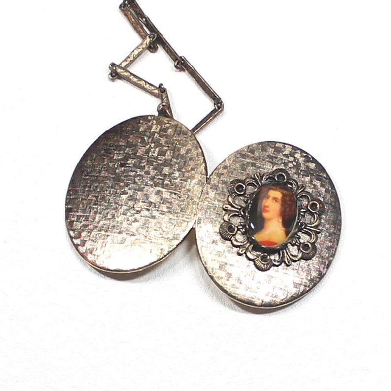 Vintage Victorian Locket Pendant Vintage Photo Locket Etsy