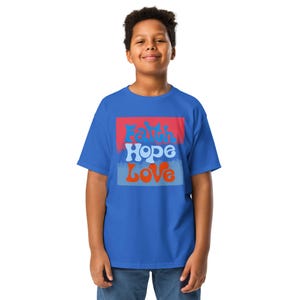 Faith Hope Love Unisex Youth Classic Tee