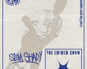 Eminem Retro Poster - Slim Shady | The Eminem Show Tribute | DigitalDownload