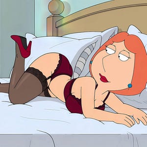 Lois Griffin Family Guy Sexy Hot Lewd Cute Beautiful Anime Cartoon Girl Milf Waifu Photos 20 Digital High Quality Images Download