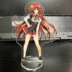 High School DxD Acrylic Figures Featuring Akeno Himejima Or Rias Gremory Hot Anime Waifus