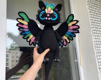 Crochet Dragon Pattern Download Amigurumi PDF pattern