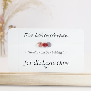 Bracciale per la migliore nonna, regalo per la nonna, nonna preferita, portafortuna nonna, braccialetto portafortuna migliore nonna