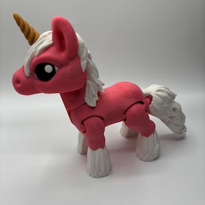 Großes 3D gedrucktes Einhorn | 3D gedrucktes Einhorn