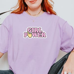 Comfort Colors Shirt, Girl Power T-Shirt, Oversized Shirt, Social Justice Shirt, Womens Power Shirt, Gifts For Women, Gifts For Activists