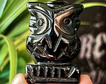 Natürliche Kristall Eule Figur, handgefertigte Kristall Tierskulpturen, niedliche Eulenschnitzerei, Tischdekoration, Wohnkultur, Kristallgeschenke