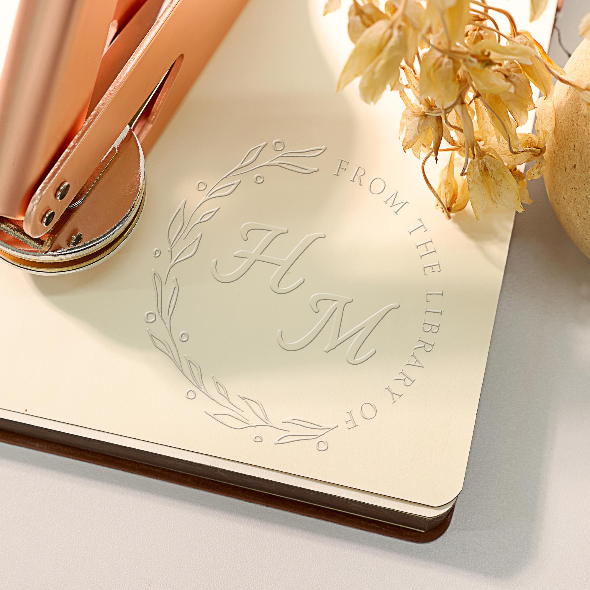 ブックプレート、スタンプ＆エンボス加工 - Etsy 日本