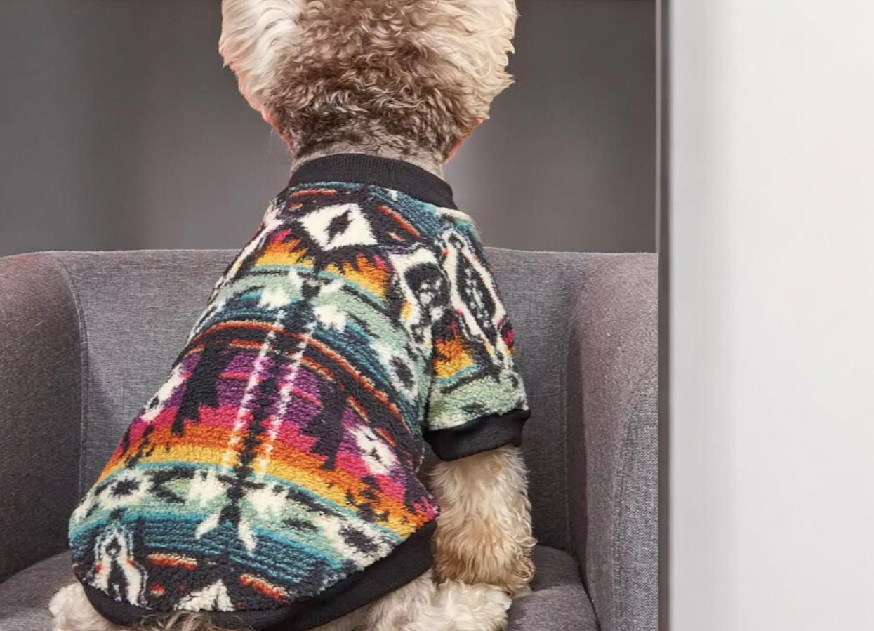 Warm Woolen Dog Sweater – Fleece Pullover for Small Dogs. Spring & Autumn Pet Outfit for Chihuahua, Schnauzer and More Stylish Puppy Clothes