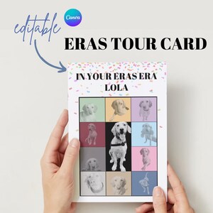 Eras Tour Customisable Card - Editable