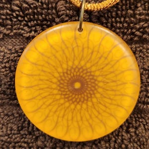 Sacred geometry pendant necklace