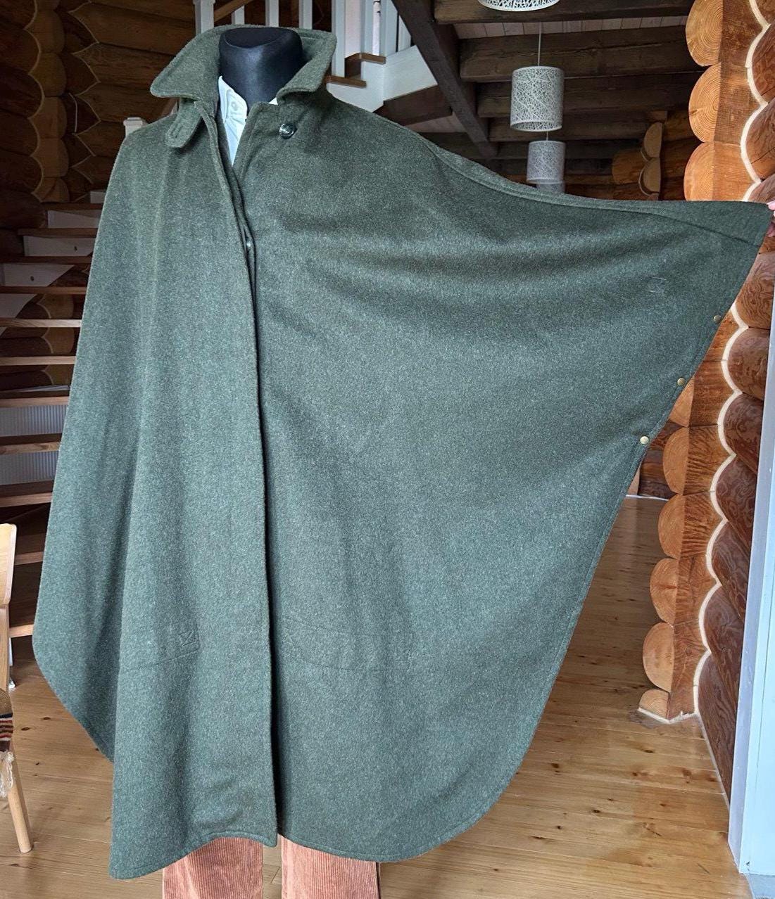 Austrian Loden Cape - Etsy