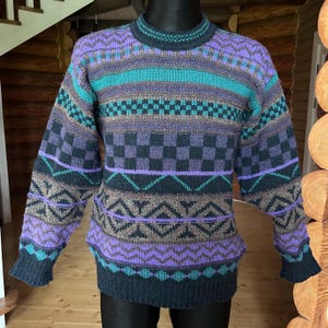 90s Irish Wool Sweater by Gaeltarra, size M-L