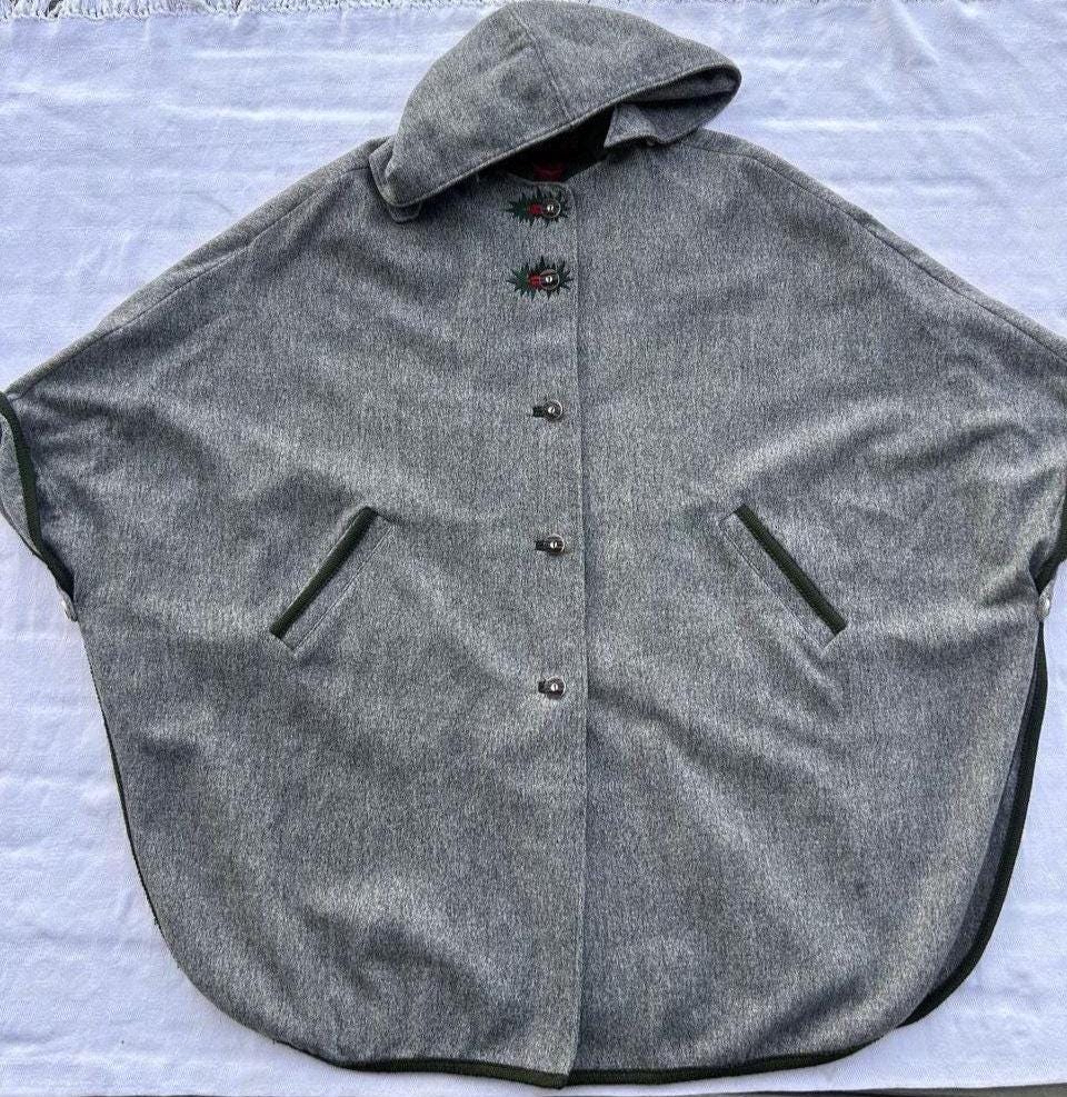 Austrian Loden Cape - Etsy