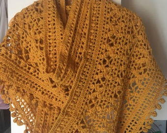 Crochet wrap/scarve