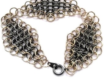 European 4 in 1 chain maille bracelet