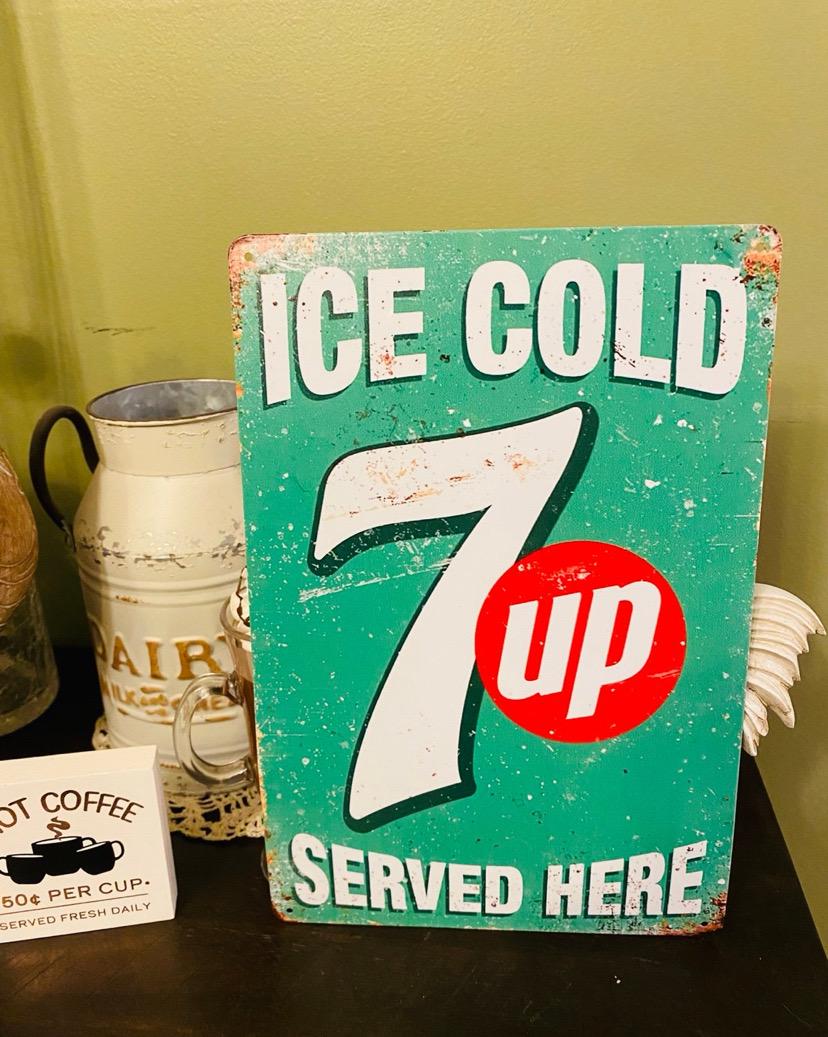 7up Metal Sign - Etsy