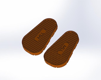 Digital Files. Meadow dolls MOPPETS 20&quot; Shoe Soles. Doll Shoe Soles. MLL Shoe Soles. Length - 8.3 cm.