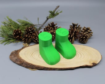 6.0 cm. 3D Printed Shoe Mold for WALDORF Dolls, Shoe Mold for Dolls. Dolls Accessories. Length  6.0 cm