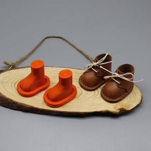 3D Printed Doll Shoe Mold Set (3.5cm) (Digital Files)
