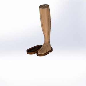 Blythe Doll Shoe Soles: 3D Print Digital Files (2.2x1.0cm STL File)