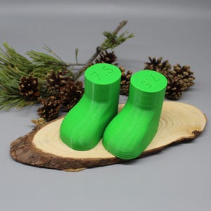 3D Printed Doll Shoe Mold for Waldorf Dolls (7.5cm Length)