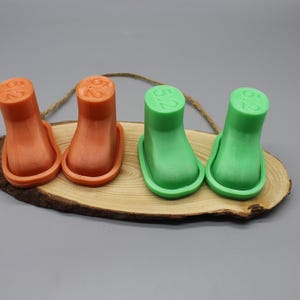 3D Printed Doll Shoe Mold Set (Digital Files)