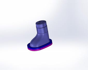 DIGITAL FILES. Meadowdolls MOPPETS 15&quot; shoe molds set. Dolls shoe molds. Moppets 15&quot; doll shoe. Dolls Accessories.Length -5.2cm, Width-3.4cm