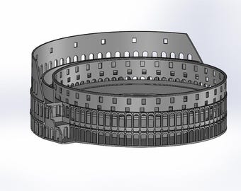 Colosseum 3D Printing File: Rome Model (Digital Download)