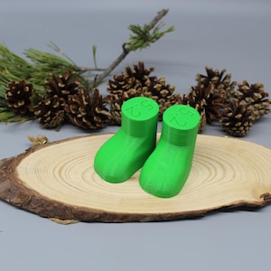 3D Printed Shoe Mold for Waldorf Dolls: 5.2 cm Doll Shoe