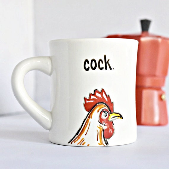Funny Gift for Him Inappropriate Mug Diner Mug Statement Etsy