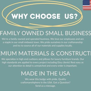 Banner featuring a family-owned small business, proudly crafting premium fabrics in the USA. Showcasing dedication to quality and craftsmanship.
