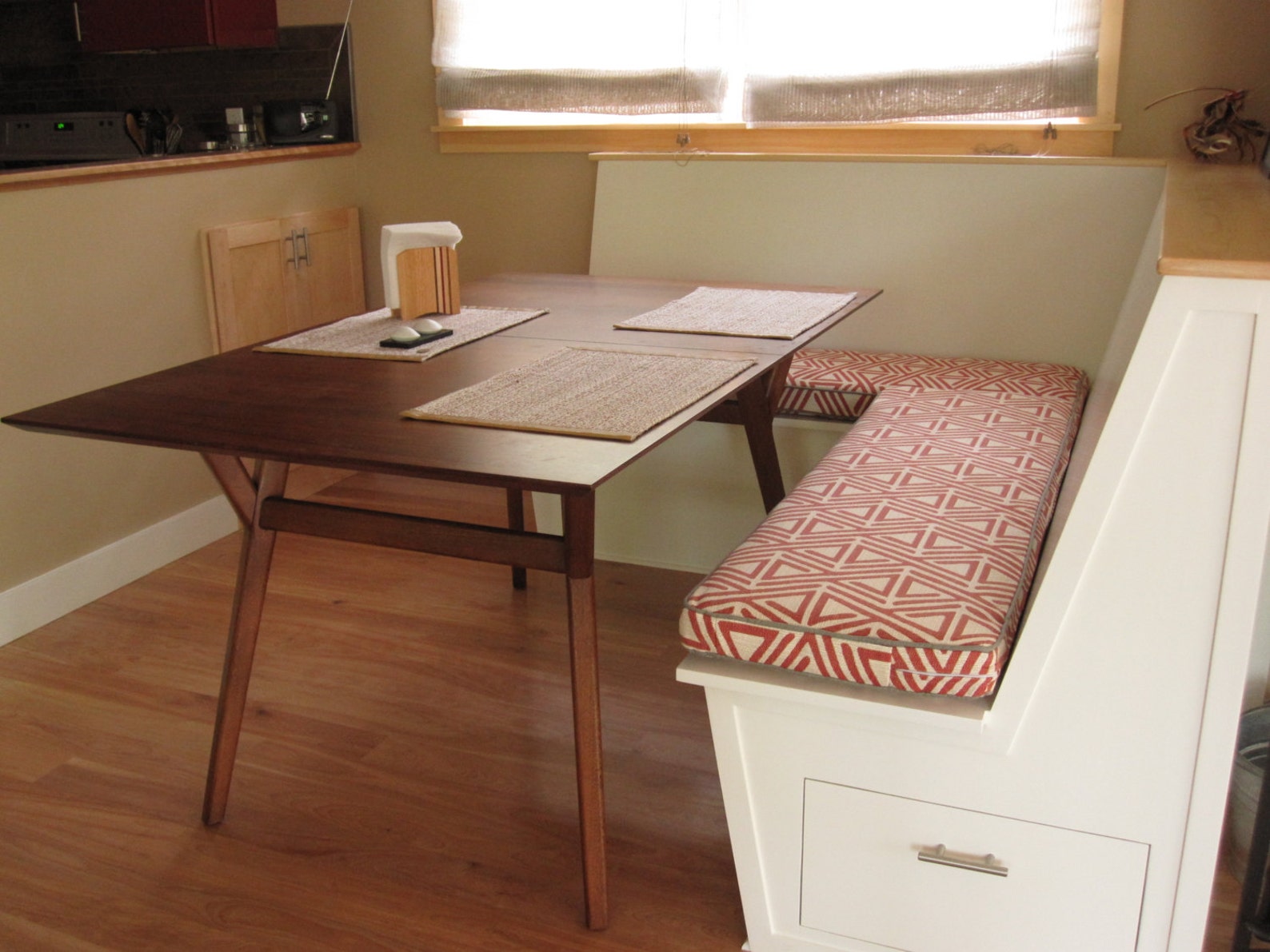 Custom Sewn Banquette Seat Bench Cushion with Cording Etsy