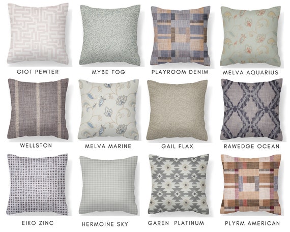Oof Print Customize Pattern Flax Plush Velvet Fabric Pillow Case