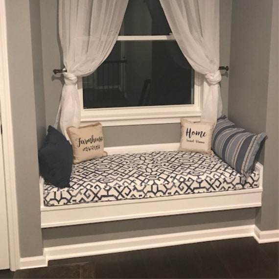 Custom Window Seat Cushion Mudroom Cushion Bench Cushion Etsy