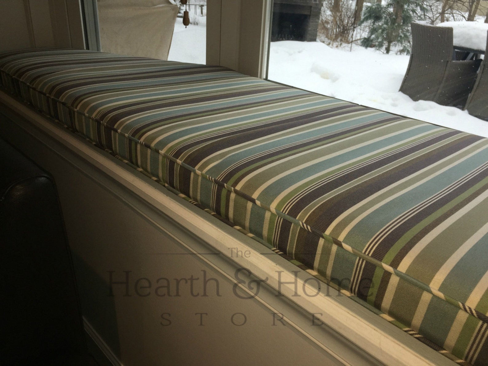 Custom Bay Window Seat Cushion Trapezoid Cushion With Etsy