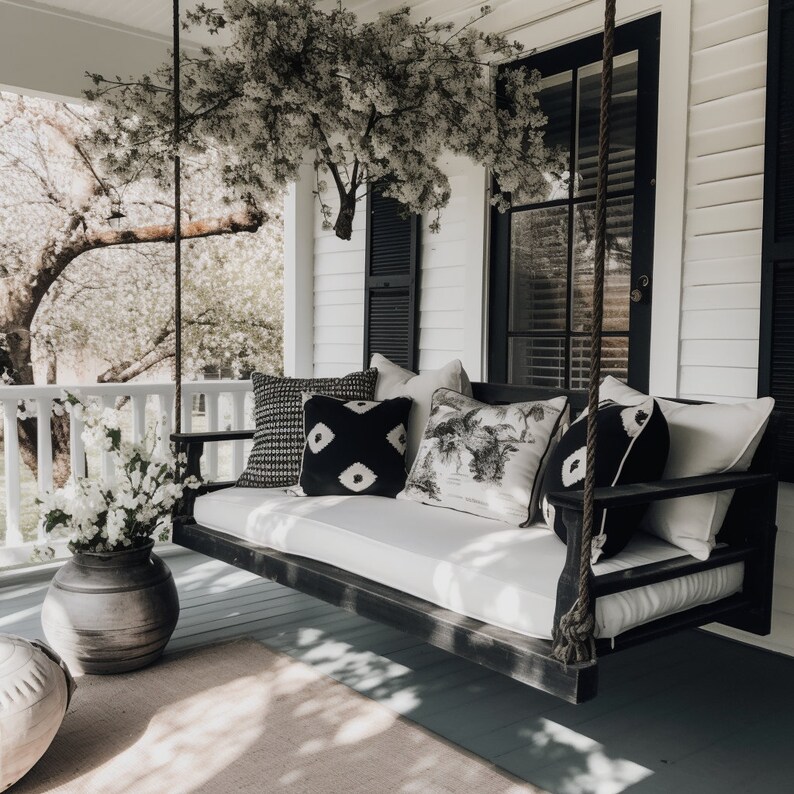 Quick Ship Twin Outdoor Cushion Cover Sunbrella Daybed Cover Etsy