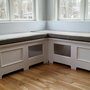 Custom Sewn Window Seat Cushion Corded Banquette Seat Chair Pads Dining Room Bench Cushion Custom Designed Mudroom Bench Seat Cushion Etsy