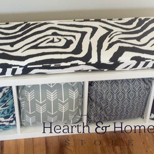 Kallax Bench Cushion Custom Cushions Bench Cushions Window Seat Cushions Nursery Entryway Cushion Mudroom Cushion image 5