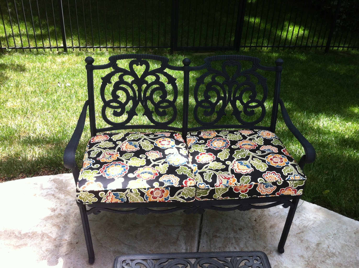 Custom Outdoor Cushions With Cording Featuring Sunbrella You Etsy